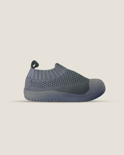 SOHLS® Slip-on Toddler Shoe – Slate Grey
